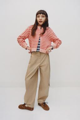 STRIPED CARDIGAN - Zara фото 7