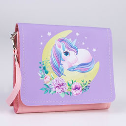 Сумка детская Единорожка, отдел на клапане, 15?12 см - NAZAMOK KIDS фото 3