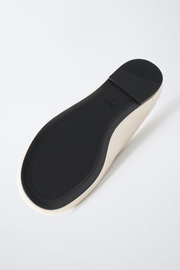 BLUCHER CORDONES PIEL / Blanco - Zara фото 6