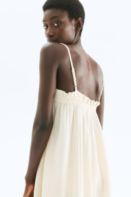 Vestido de muselina con tirantes finos - H&m фото 6