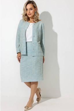 Юбка женская 141/08/Голубой - Rise фото 5