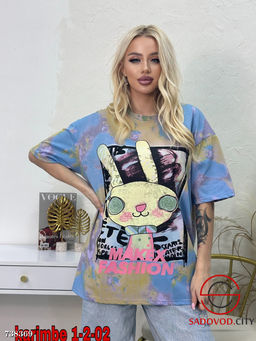 Женская футболка с принтом