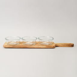 МЕНАЖНИЦА 3-Х СЕКЦИОННАЯ НА ДЕРЕВЯННОЙ ПОДСТАВКЕ 230 МЛ - Lefard фото 2