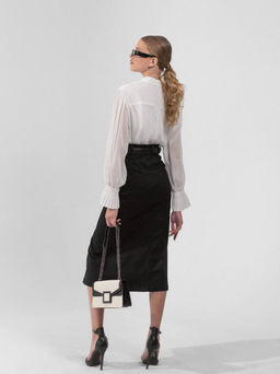 Блузка Лола (белый) - Nadi bordo фото 2