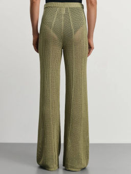 Прямые вязаные брюки / Zarina  фото 5