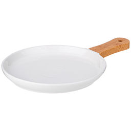 Тарелка lefard "Native" с дерев. ручкой 30,5*20*2,2 см 761-088