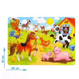 Пазл Лето на ферме, 35 деталей - Puzzle time фото 2