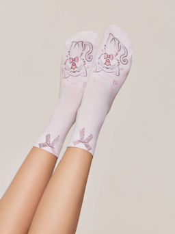 Цена за 2 пары CONTE LOVE bianco