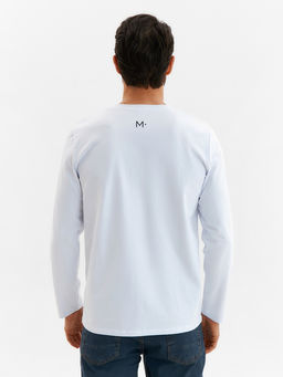 Лонгслив мужской MINAKU: City, белый, размер 48