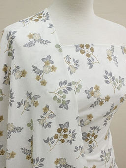 Муслин Премиум двухслойный гладкий Асель, ш.2.5м, хлопок-100%, 120гр/м.кв - Купава фото 4