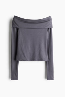 Top off-the-shoulder - H&m фото 4