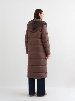 Conso/WDLF 230539 - cappuccino Пуховое пальто  фото 3