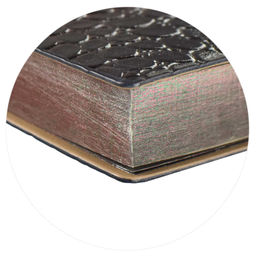 Ежедневник недатированный ESCALADA, А6+, 160 л., арт. 64217/ 20 КРОКО МЕТАЛЛИК ГРАФИТОВЫЙ  фото 10