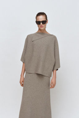 KNIT MIDI SKIRT - Zara фото 13
