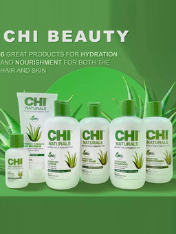 Chi Naturals hydrating aloe кондиционер увлажняющий с алоэ 355 мл  фото 5