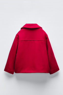 FELT TEXTURE COAT - Zara фото 3