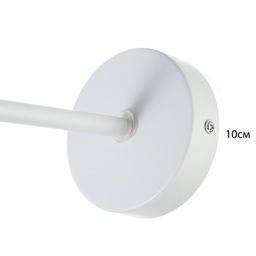 Бра «Капля» Е27 40 Вт белый 10×10×35-135 см