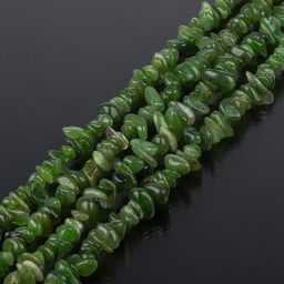 Бусины для украшений из Нефрита крошка 40 см