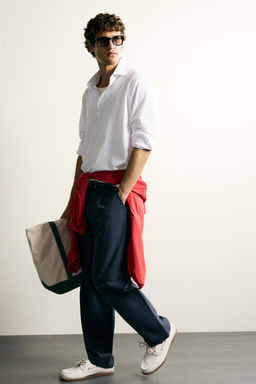 CAMISA POLO REGULAR FIT SOFT / Blanco - Zara фото 6