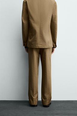 LIMITED EDITION PLEATED SUIT TROUSERS - Zara фото 3