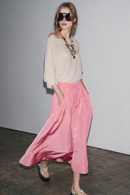 ZW COLLECTION MIDI SKIRT - Zara фото 11