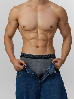 Цена за 2 штуки! Трусы боксеры мужские серые - Mark formelle фото 6