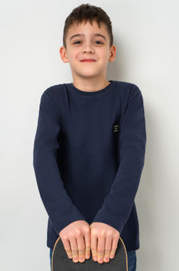 Хлопковый лонгслив для мальчика Bonito  фото 9