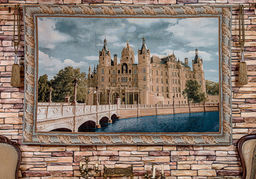 Замок Шверинский-гобеленовое панно