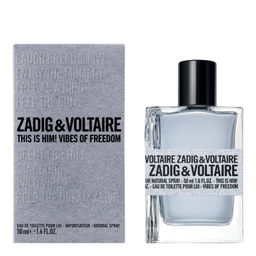 ZADIG&VOLTAIRE THIS IS HIM! VIBES OF FREEDOM m EDT 50 ml M, туалетная вода