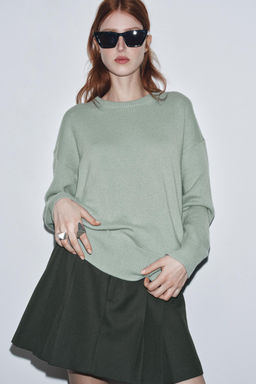 100% CASHMERE OVERSIZE SWEATER