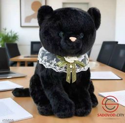 Плюшевая мягкая игрушка кошка