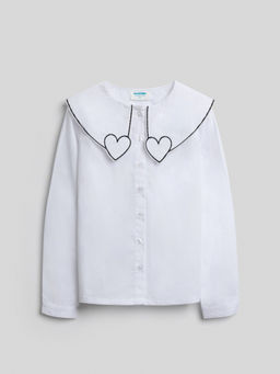 ACOOLA / Блузка детская для девочек Prodlenka молочный  фото 3