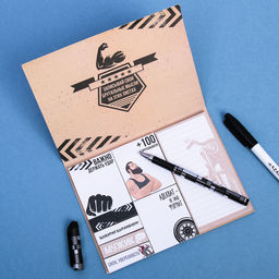 Стикеры для заметок, с липким краем, 50 листов, 8 шт.Для настоящего мужика - Artfox фото 3