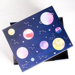 Коробка складная Космос, 31,2 х 25,6 х 16,1 см - Дарите счастье фото 4