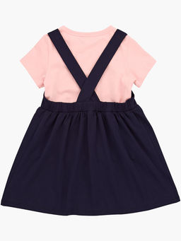 Комплект с футболкой UD 7596/7597 крем-роз/синий - Mini maxi фото 5