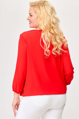 Блуза Swallow 803.2 черный+серебряный узор фото 578