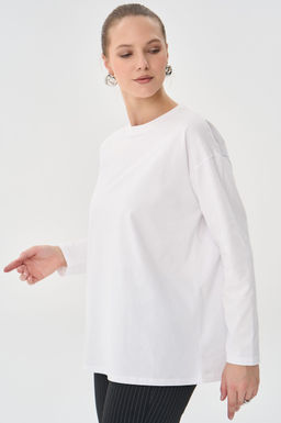 Лонгслив Эшли (белый)
