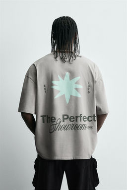 STAR PRINT T-SHIRT - Zara фото 3