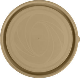 Салатник Plast Team Galaxy с крышкой 4л 260х255х130 мм шоколадный мокко PT185611015