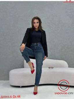 Женские джинсы с высокой посадкой - Bruno фото 2