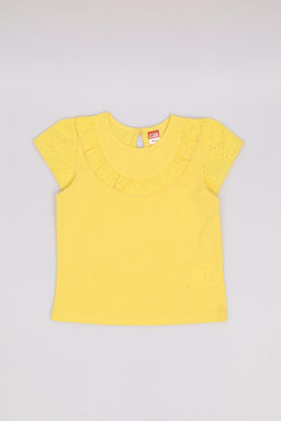 CRB wear / CSBG 63828-30-414 Футболка для девочки,желтый/Ex.Cherubino