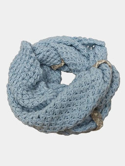 SWS6193 ЖЕНСКИЙ ШАРФ ТРИКОТАЖНЫЙ НА ОСНОВЕ ШЕРСТИ - Acasta фото 2