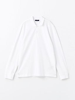 Polo Yaka Uzun Kollu Pike Erkek Ti??rt