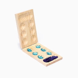 Настольная игра на логику «Калах. Манкала», 48 камней