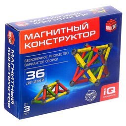 Магнитный конструктор, 36 деталей - Unicon фото 7