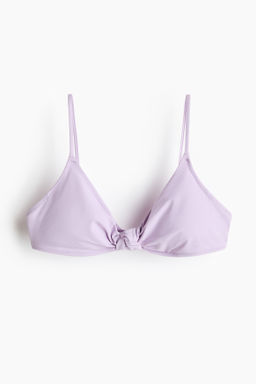 Top de bikini con nudo decorativo y relleno - H&m фото 7