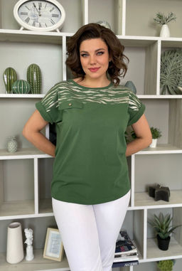 Футболка Rumoda 2135 зеленый/короткий рукав  фото 3