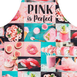 Фартук Этель PINK 70×60 см, 100% хлопок, саржа 190 гр/м²