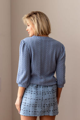 Юбка МЮ-210 небесный - Took a look фото 2