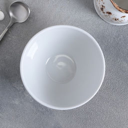 Пиала Дулевский фарфор «Бельё», 250 мл, d=11 см, белая